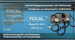 Focal FC-101C Deluxe Αναλογικό Πιεσόμετρο Μπράτσου με Στηθοσκόπιο