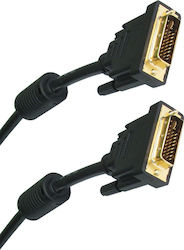 Powertech Cable DVI-I male - DVI-I male 1.5m (CAB-DVI001)