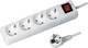 Tele Power Strip 4 Positions with Switch and Cable 1.5m