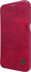 Nillkin Qin Leather Book Red (Galaxy S7)