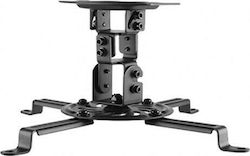 Brateck Projector Ceiling Mount with Maximum Load 13.5kg Black