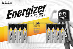 Energizer Power AAA 1.5V 8τμχ 361659 Energizer Power AAA 1.5V 8τμχ 361659