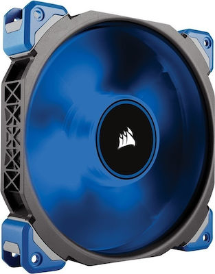 Corsair Ml140 Pro LED Case Fan με Μπλε Φωτισμό και Σύνδεση 4-Pin Molex