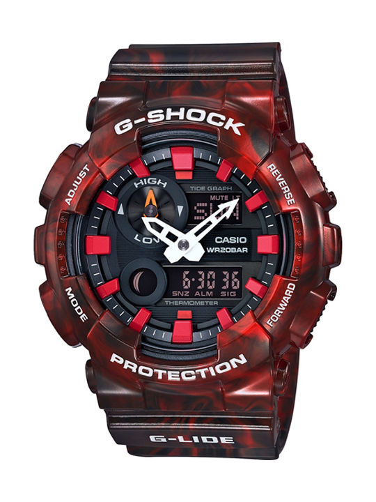 Casio G-Shock G-Lide Мъжки Часовник 51.2mm На Батерия С Каучукова Каишка