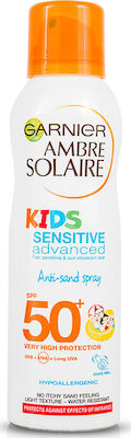 Garnier Ambre Solaire Sensitive Advanced Waterproof Kids Sunscreen Spray SPF50 200ml