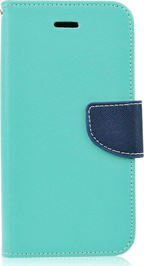 Brieftasche Synthetisches Leder Türkis (Galaxy J3 2016)