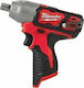 Milwaukee M12 BIW12-0 Cheie de impact Baterie 1...