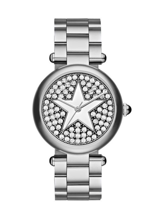 Marc Jacobs Dotty Star Uhr mit Silber Metallarmband