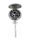 Lowell Battery Pocket Watch with Metal Bracelet Silver
