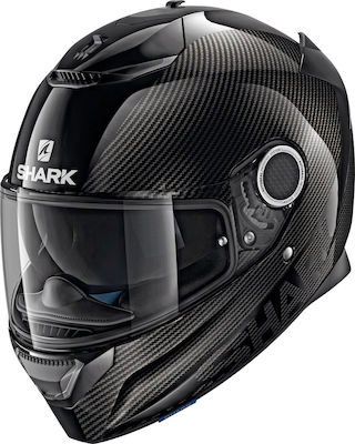 Shark Spartan Carbon Skin Black/Anthracite Κράνος Μηχανής Full Face ECE 22.05 1290gr με Pinlock και Sunvisor