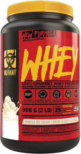 Mutant Whey Protein Molke mit Geschmack Vanilleeis 908gr