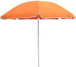 HomeMarkt Foldable Beach Umbrella Diameter 2m Orange