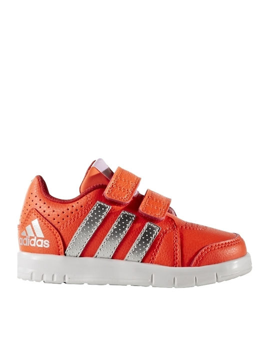 Lk Trainer 7 Kids Sports Shoes Running with Hoop & Loop Closure Orange