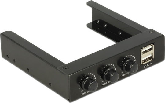 DeLock 3.5 Front Panel 2x Usb 2.0 Контролер на вентилатора