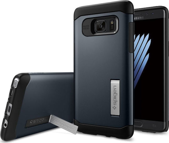 Spigen Slim Armor Umschlag Rückseite Metallisch Blau (Galaxy Note 7)