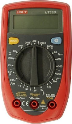 Uni-T UT 33B Digital Multimeter with AC / DC / Resistance Measurement