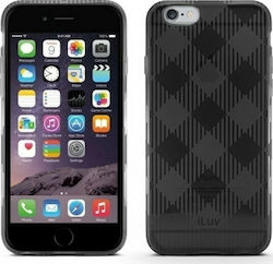 iLuv Silicone Back Cover Black (iPhone 6/6s)