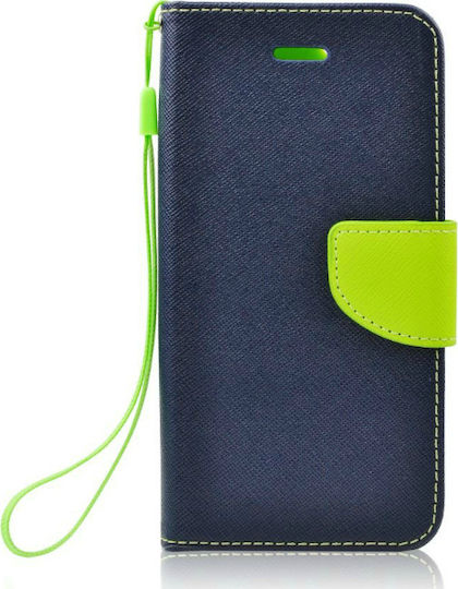 Wallet Δερματίνης Navy Μπλε (Realme 7i)