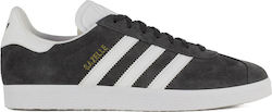 Adidas Gazelle Sneakers Dark Grey Heather / White / Gold Metallic