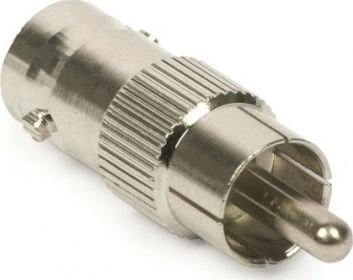 Converter RCA male to N-Connector female Silver 10pcs 17152