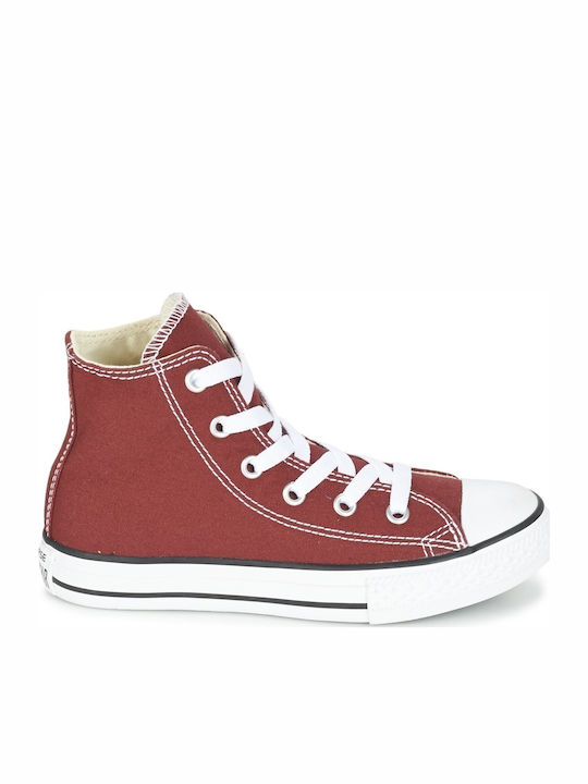 Converse Παιδικά Sneakers High για Αγόρι Καφέ