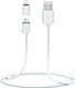 Romoss CB20-101-02 Regulär USB zu Micro-USB / Blitzschlag Kabel Weiß 1m (CB20-101-02)