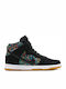 SB Dunk High Premium Ανδρικά Μποτάκια Μαύρα