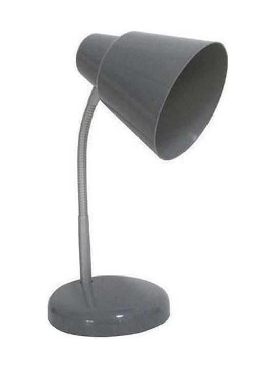 Eurolamp Office Lamp for Socket E27 in Gray Color