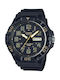 Casio Collection Watch Battery with Black Rubber Strap