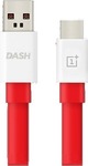 OnePlus Flat USB 2.0 Cable USB-C male - USB-A male 30W Red 1m (0202003201)