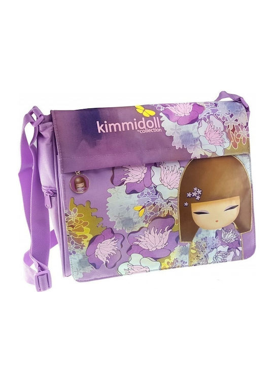 Kimmidol Kimmidoll School Bag Shoulder Elementary, Elementary in Lilac color