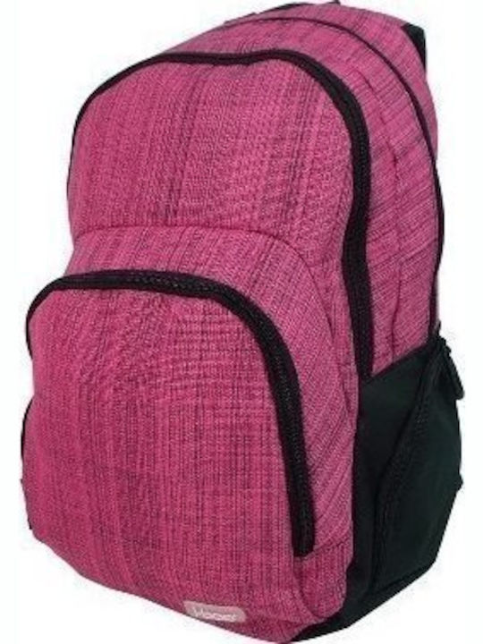 I-Bag Casual School Bag Backpack Junior High-High School in Pink color