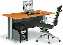 Professional Desk Basic 150x80x75cm Grey / Cherry
