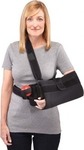 Aircast Quick Fit Shoulder Immobilizer Adjustable Shoulder Splint Black