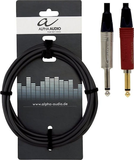 Alpha Audio Cable 6.3mm male - 6.3mm male 6m (190.845)