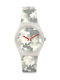 Swatch Pixelise Me Watch with Gray Rubber Strap