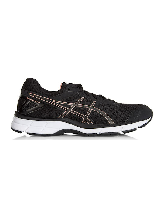 Gel Galaxy 9 Damen Sportschuhe Laufen Schwarz