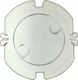 Telco Outlet Cover Protector made of Plastic in White Color 1pcs