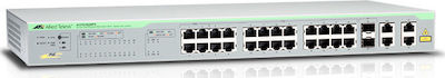 Allied Telesis AT-FS750/28 Gestionat L2 Switch cu 24 Porturi Gigabit (1Gbps) Ethernet