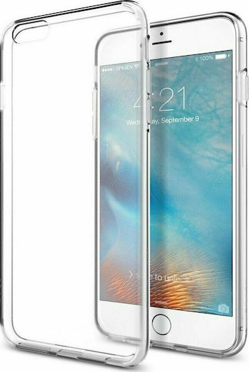 Silicone Back Cover 0.3mm Transparent for iPhone 6/6s Plus
