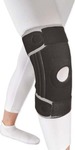 Ortholand K / 408 Elastic Knee Brace with Hole & Pads Black