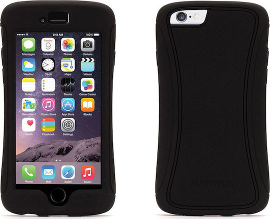 Griffin Back Cover Silicone Black (iPhone 6/6s)