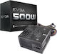 EVGA 500 W1 500W Τροφοδοτικό Υπολογιστή Full Wired 80 Plus Standard