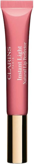 Clarins Instant Light Natural Lip Perfector 01 Rose Shimmer 12ml
