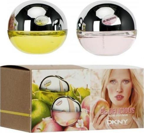 DKNY Be Delicious Парфюмна Вода 30мл & Be Delicious Fre Дамски Парфюмни Комплект с Парфюмна Вода