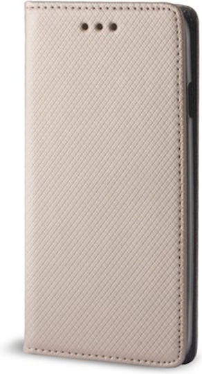 Book Piele artificială Auriu (Galaxy J3 2016)