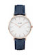 Cluse La Βoheme Watch with Blue Fabric Strap