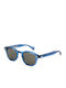 Moscot Lemtosh Sapphire Men's Sunglasses with Blue Plastic Frame