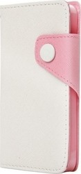 Ultra Slim 0.3mm Book Case Ik640 White Pink White (Apple iPhone 6)