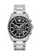 Emporio Armani Sigma Watch Chronograph Battery with Silver Metal Bracelet